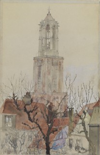 Tower of the Cathedral of Utrecht, Holland, 1898.