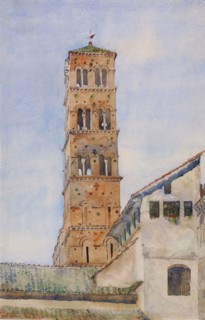 Tower, San Francisco Romano, Rome, 1898.