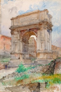 Arch of Titus, Rome, 1933.