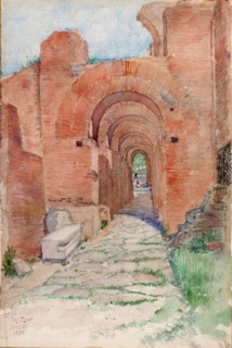Arches of Palace of Nero, 1933.