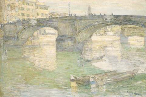 Ponte Santa Trinità, 1897.