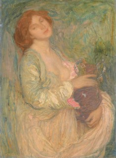 Woman with Vase, late 19th-early 20th century.