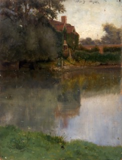 Edge of a Stream, late 19th-early 20th century.