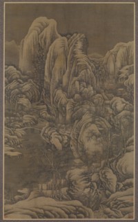 Mount Emei under Heavy Snow, 17th century. Formerly attributed to Guo Xi.