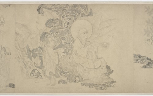 Sixteen Luohans, 16th century. Formerly attributed to Zhao Mengfu.
