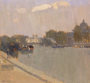 The Seine at Paris (L'Institute), n.d.