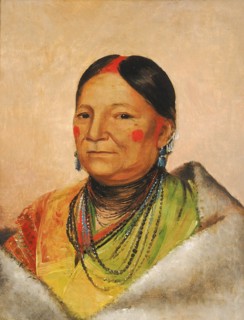 Mee-chéet-e-neuh, Wounded Bear's Shoulder, Wife of the Chief, 1831.