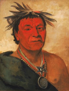 O-ho-páh-sha, Small Whoop, a Distinguished Warrior, 1831.