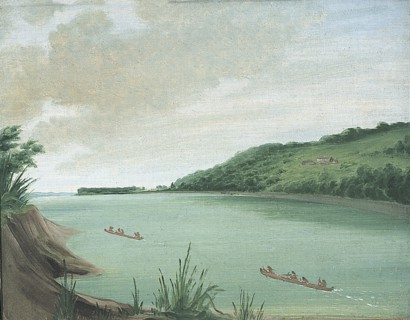 Belle Vue, Indian Agency of Major Dougherty, 870 Miles above St. Louis, 1832.
