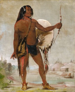 E'e-a-chín-che-a, Red Thunder, Son of Black Moccasin, 1832.