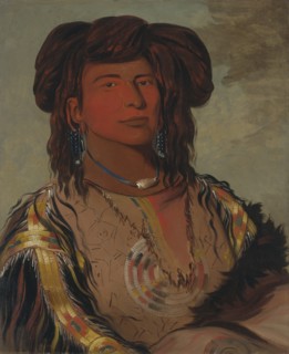 Ha-wón-je-tah, One Horn, Head Chief of the Miniconjou Tribe, 1832.