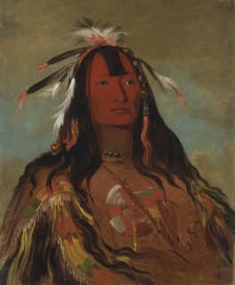Hee-oh'ks-te-kin, Rabbit's Skin Leggings, 1832.
