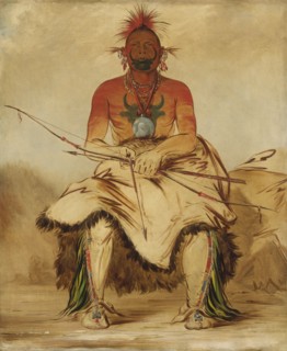 La-dóo-ke-a, Buffalo Bull, a Grand Pawnee Warrior, 1832.