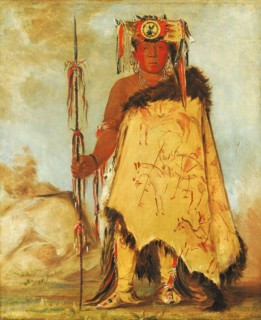 La-wée-re-coo-re-shaw-wee, War Chief, a Republican Pawnee, 1832.