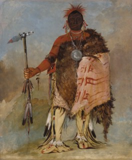 Om-pah-tón-ga, Big Elk, a Famous Warrior, 1832.