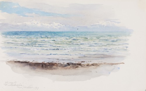 Shore at Pwllheli, N. Wales, 1899.