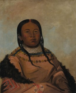 Wi-lóoh-tah-eeh-tcháh-ta-máh-nee, Red Thing That Touches in Marching, Daughter of Black Rock, 1832.