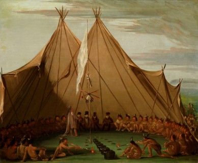 Sioux Dog Feast, 1832-1837.