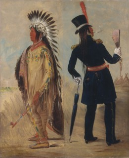 Wi-jún-jon, Pigeon's Egg Head (The Light) Going To and Returning From Washington, 1837-1839.