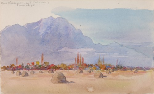 Near Villeneuve, Suisse, 1898.