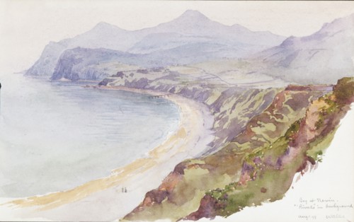 Bay at Nevin, Wales, 1899.