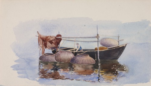 Untitled--Fishing Boat, ca. 1900.