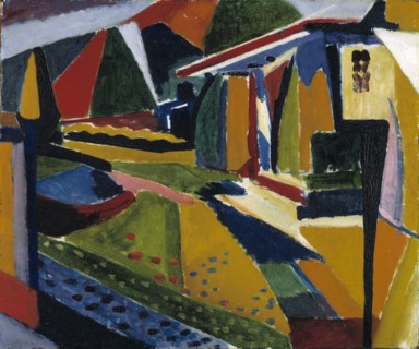 Abstract Landscape, 1915-1916.