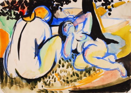 Nudes, 1915-1918.