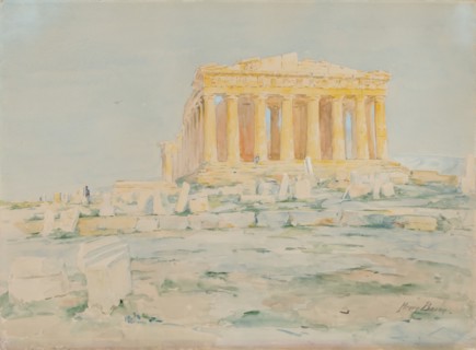 The Parthenon, West Facade, n.d.
