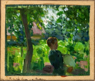 Study for the Bagpipe Lesson, 1892.