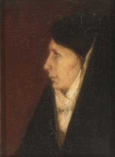 Profile of a Woman's Head, n.d.