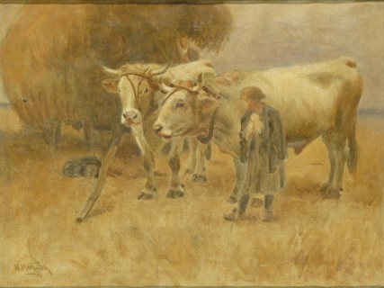 Sketch for The Harvesters, 1907.