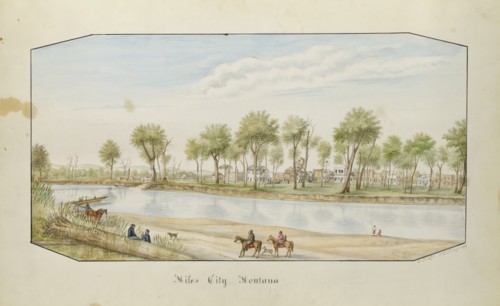 Miles City, Montana, 1879.
