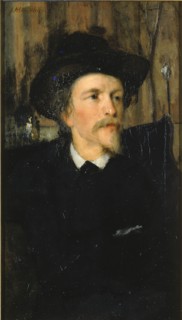 Portrait of Wyatt Eaton, ca. 1878.