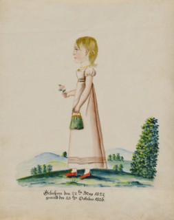Portrait of Sarah Musser, 1826.