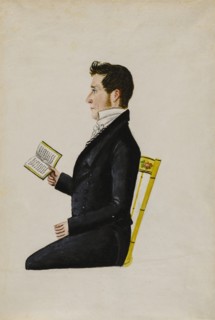 Portrait of George Musser, ca. 1826.