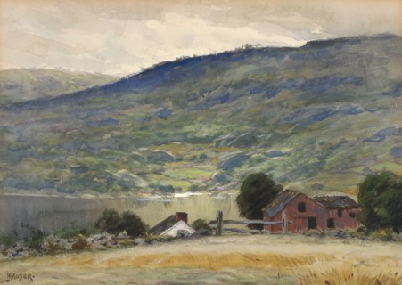 Hill and Lake, late 19th-early 20th century.