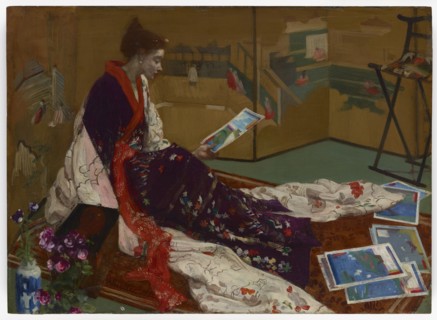 Caprice in Purple and Gold: The Golden Screen, 1864.