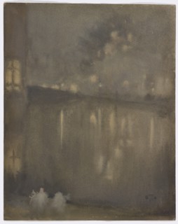 Nocturne: Grey and Gold?Canal, Holland, 1882.
