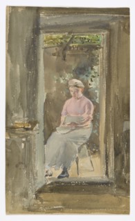 Pink Note - Shelling Peas, 1882-1884.