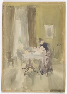 Violet and Amber - Tea, 1882-1884.