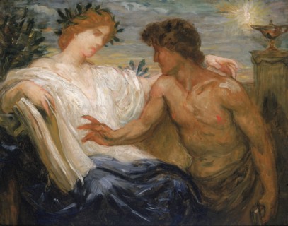 Study for "Science Instructing Industry", 1898.