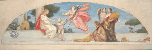 Study for mural, Union Trust Company Building, "The Sources of Wealth", ca. 1903.