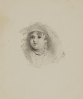 Untitled (Head of a Child), 1876.
