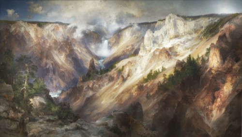 The Grand Canyon of the Yellowstone, 1893-1901.