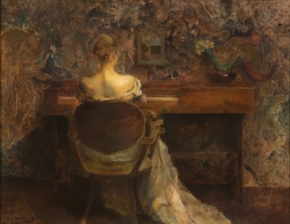 The Spinet, ca. 1902.