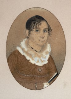 Comfort Cory Borden, Mother of Thomas Wix Borden, ca. 1820.
