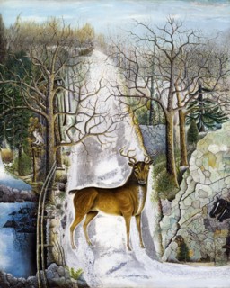 Stag at Echo Rock, late 19th century.
