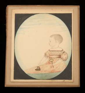 Baby in Pink with an Iron, n.d.