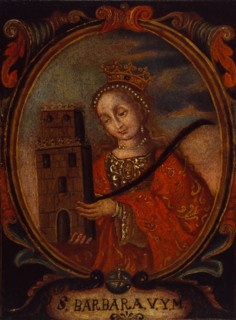 Santa Barbara, ca. 1680-1690.